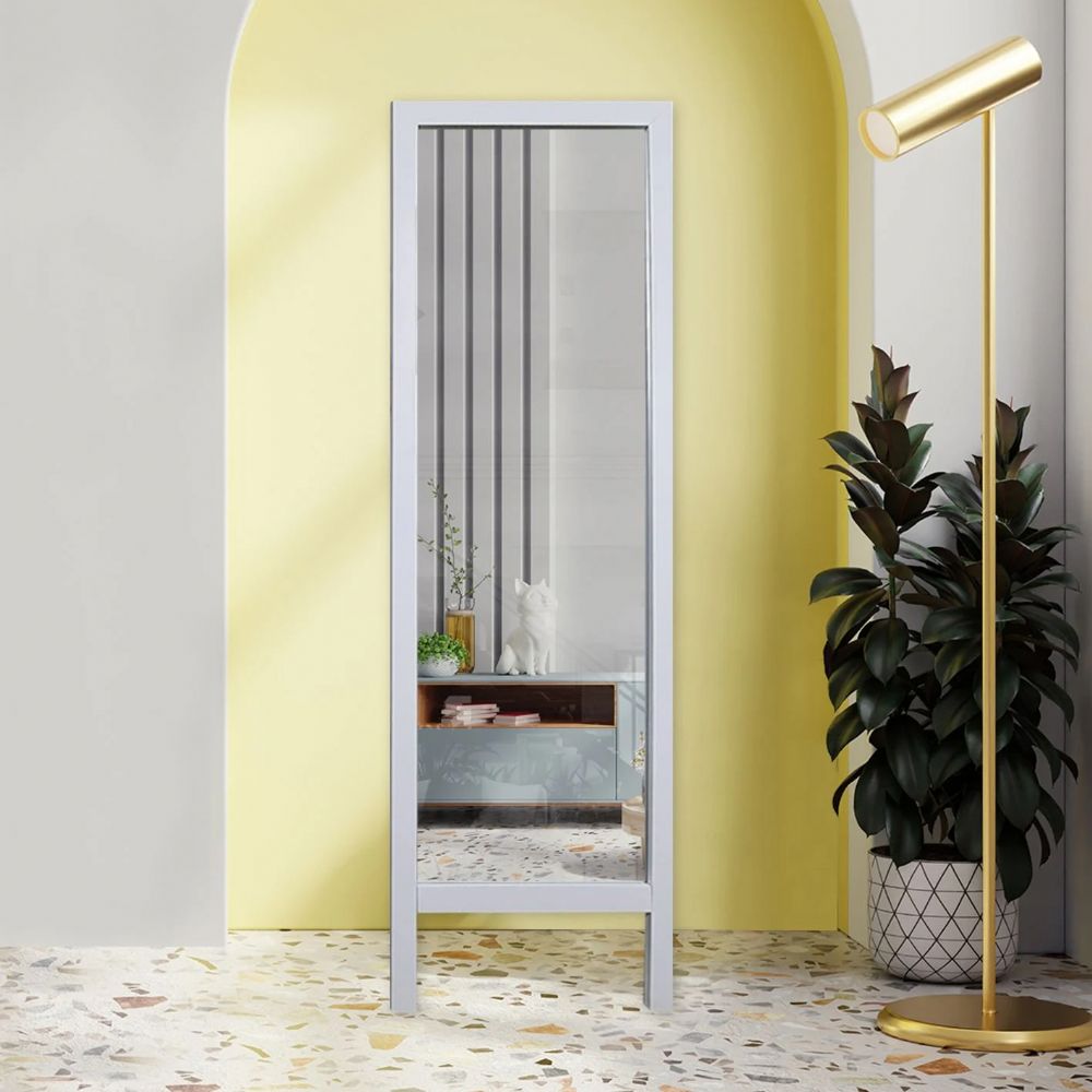 Beyaz Ayakl� Boy Aynas�